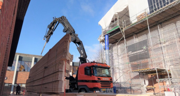 Kran 50-60 TM 30 meters kranarm