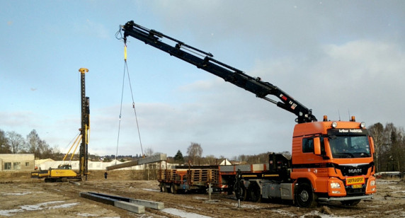 Kran 35-50 TM 25 meters kranarm