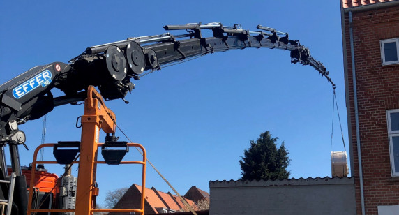 Kran 140 TM 35 meters kranarm