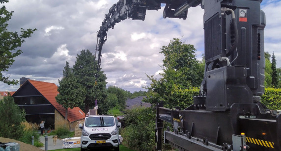 Kran 100 TM 35 meters kranarm