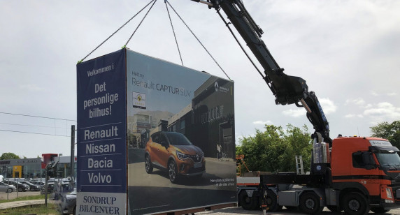 Kran 140 TM 35 meters kranarm