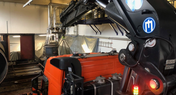 Kran 140 TM 35 meters kranarm