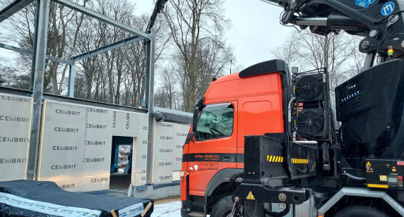 Kran 140 TM 35 meters kranarm