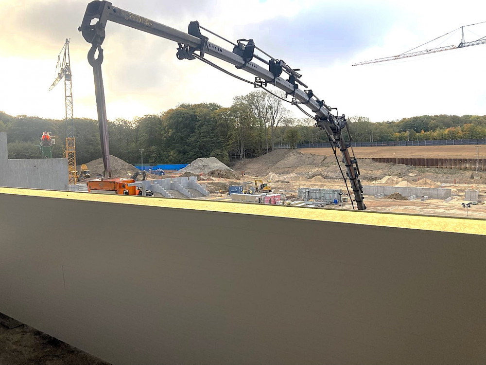 Aarhus stadion 140 tm sandwichelementer